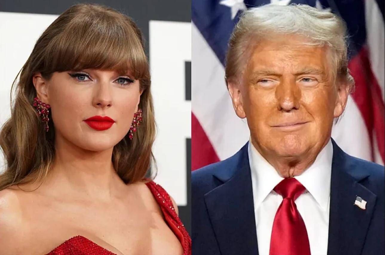 Taylor Swift booed, Trump welcomed with roaring applause